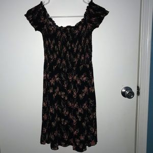 Floral Off the Shoulder Dress